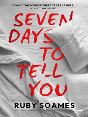 cover image of Seven Days to Tell You